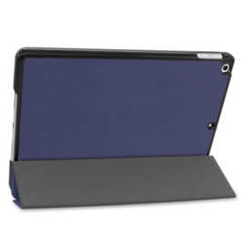 Bescherm-Cover Hoes Map voor iPad 10.2 -   Blauw  A2197 - A2198 A2270