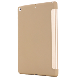 TPU Bescherm-Cover Hoes Map voor iPad 10.2  - Goud   -   A2197 - A2198