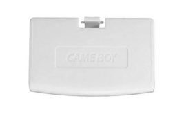 Batterij-klepje - Cover voor Gameboy Advance  Wit