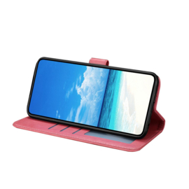 BoekCover Hoes Etui voor Samsung Galaxy A37 - A36 - A56  -  Vlinders -  Roze  - V1*