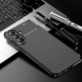 Samsung Galaxy A57  - Carbon TPU Bescherm-Hoes Skin - Zwart