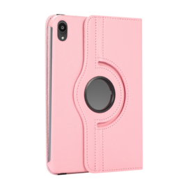 360º Standaard Hoes Map voor iPad Mini 6 - Roze