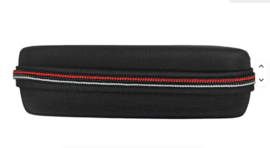 Luxe Aero-case Etui Hoes voor Nintendo New 3DS XL - 3DS XL - 2DS XL - DSi XL  -  Zwart-Nylon