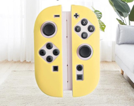 Silicone Hoes / Skin voor Nintendo Switch 2 Joy-Con Controllers  -  Geel