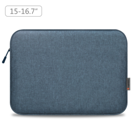 Sleeve Pouch Hoes  voor 15"- 16"   Laptop - Macbook Pro    Blauw