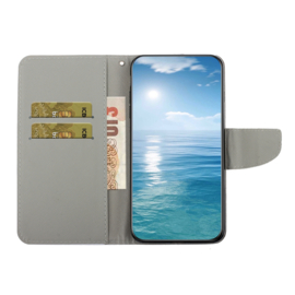 BookCover Hoes Etui voor Samsung Galaxy A54  -  Madelief