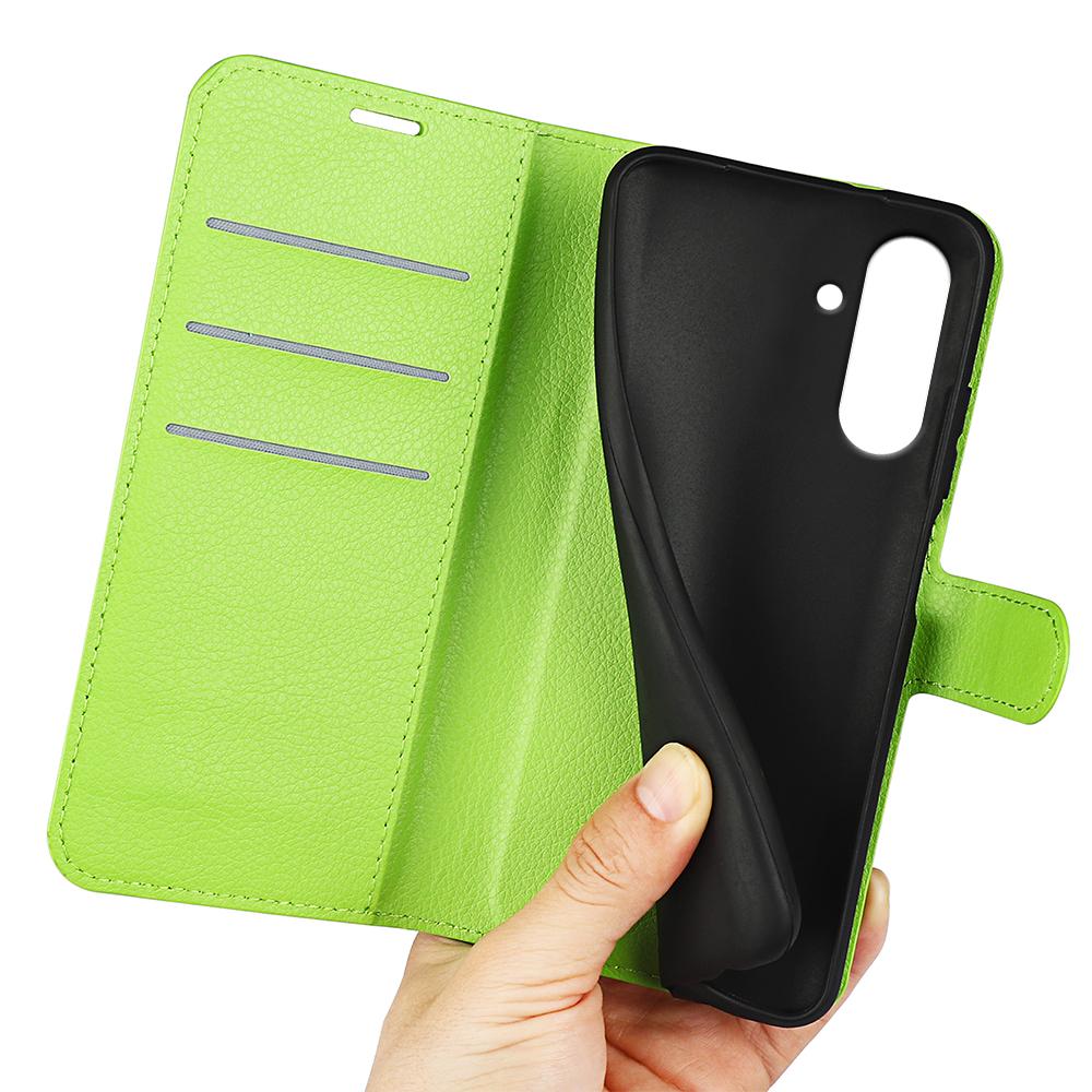 Boek-Cover Hoes Etui voor Samsung Galaxy A36 - A56  -  Groen