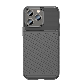 iPhone 13 of 14  -  Tough Armor-Case Bescherm-Cover Hoes - Zwart