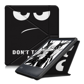 Cover Map Hoes voor Kobo Libra 2 - 2021 Model      -  Zwart - Don't Touch Me