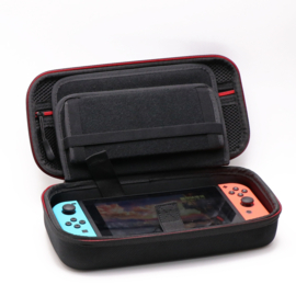 Luxe XXL Aerocase Etui Hoes voor Nintendo Switch - Switch OLED   Zwart