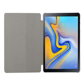 Galaxy Tab A 10.5 - Enkay Bescherm-Cover Etui Map - Zwart - T590