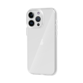 Transparant Hard-Cover Bescherm-Hoes + Screenprotector voor iPhone 15 PRO