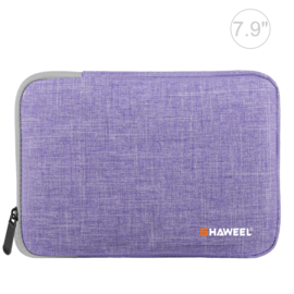 Bescherm-Opberg Hoes Etui Pouch Sleeve voor iPad Mini   Paars