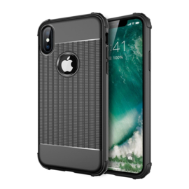 Flex Bescherm-Hoes Armor-Cover  voor iPhone XR   Zwart