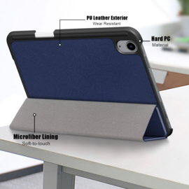 Bescherm-Cover Hoes Map voor iPad Mini 6  -  Blauw