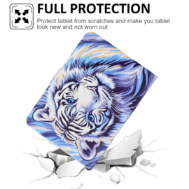 Bescherm-Cover Etui Hoes Map voor Xiaomi Redmi Pad 2 - 11"  -  Tijger
