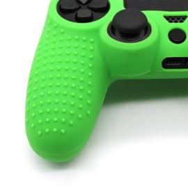 Grip Silicone Hoes / Skin voor Playstation 4 PS4 Controller    Groen