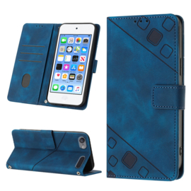 Luxe Bescherm-Etui Hoes voor iPod Touch - 5G 6G 7G  -  Blauw