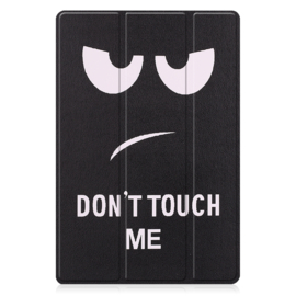 Bescherm-Cover Map Hoes voor Samsung Galaxy Tab A8 10.5  - Don't Touch Me