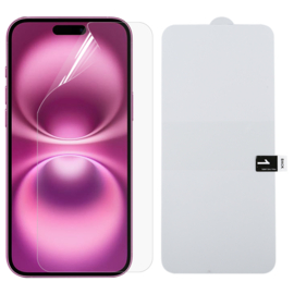 TPU Screenprotector Bescherm-Folie voor iPhone 16 Plus