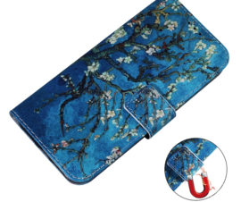 BookCover Hoes Etui voor Samsung Galaxy A24  - A25 -  Amandelbloesem Van Gogh