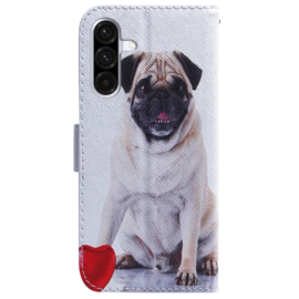 BoekCover Hoes Etui voor Samsung Galaxy A36  -  A56   -  Mopshond