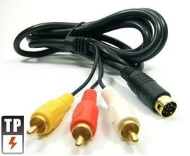 Stereo AV-Scart Kabel voor Sega Megadrive 2