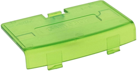 Batterij-Klepje / Cover voor Nintendo Gameboy Advance  Transparant-Groen