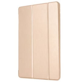 TPU Bescherm-Cover Hoes Map voor iPad 10.2  - Goud   -   A2197 - A2198