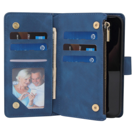 BookCover Wallet Etui voor iPhone 12 - 12 Pro   Blauw