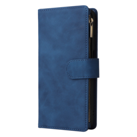 BookCover Wallet Etui voor Samsung Galaxy A14    Blauw