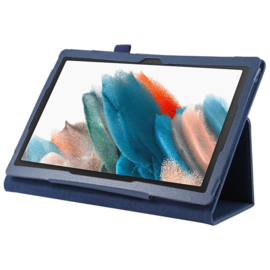 PU Kunstleer-Hoes Map voor Samsung Galaxy Tab A8 10.5  Blauw