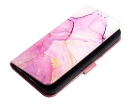 Bescherm-Etui Mapje Hoes voor iPod Touch   -  Roze - Goud