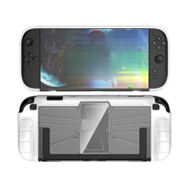 Grip TPU Bescherm-Hoes Cover voor Nintendo Switch 2 - Wit