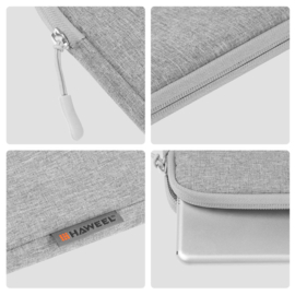 Luxe Bescherm-Opberg Hoes Pouch Sleeve voor Xiaomi Redmi Pad 2 - SE - 7 -   Grijs