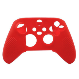 Silicone Hoes / Skin voor XBOX Series X -  S Controller  Rood