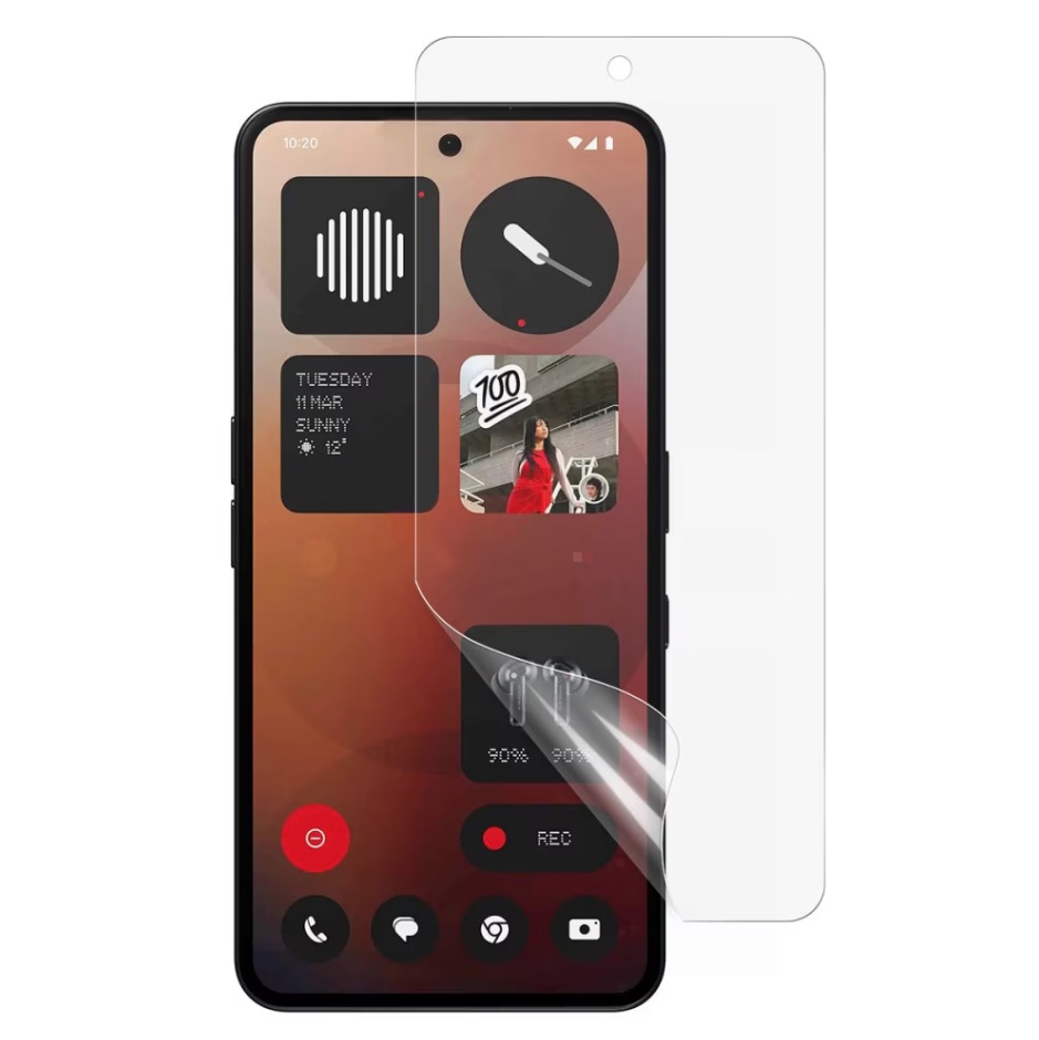 Screenprotector Bescherm-Folie voor Nothing Phone 3A - 3A PRO