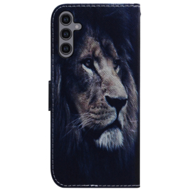 BookCover Hoes Etui voor Samsung Galaxy A24  -  A25   Leeuw