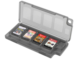 Spel Opberg-Box voor 8 Nintendo Switch + 2 SD Cards    Zwart