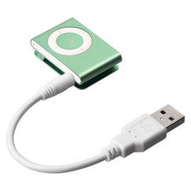 USB Kabel - Adapter voor iPod Shuffle  2    20cm.