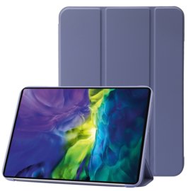 TPU Bescherm-Cover Hoes Map voor Apple iPad 10 - A16 - 10.9 - 2022 - 2025 - Licht Paars