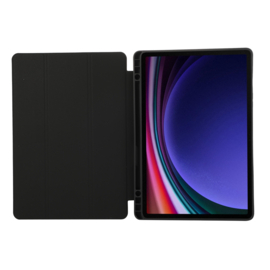 Cover Map Hoes voor Samsung Galaxy Tab S9  FE - S10 FE -  10.9     -  Zwart