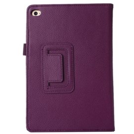 PU Bescherm-Opberg Hoes Etui voor iPad Mini 4 - Mini 5 - Paars