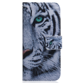 BookCover Hoes Etui voor Samsung Galaxy A34  -  Tijger