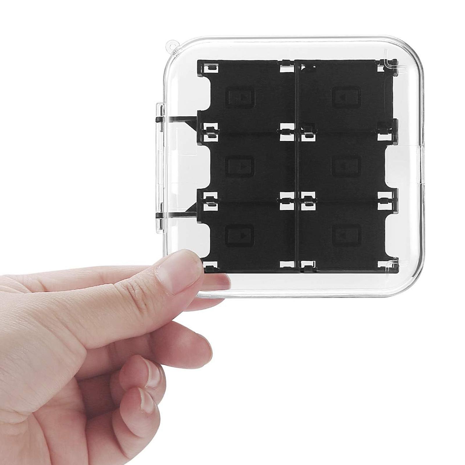 Opberg-Box voor 12 Nintendo Switch Spellen   Transparant