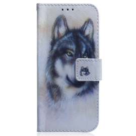 BookCover Hoes Etui voor Samsung Galaxy S23 5G  -  Wolf