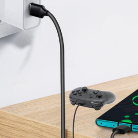 Duo USB C - Controller Oplader Kabel voor Playstation 5 -  Xbox X Serie - Switch - 300 cm.