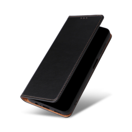 Luxe BookCover Hoes Etui voor Samsung Galaxy A14    Zwart