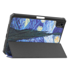 Bescherm-Cover Hoes Map voor iPad Mini 6  -  Mini 7  -   Van Gogh - Sterrenhemel