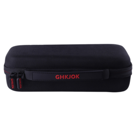 Luxe XXL Aerocase Etui Hoes voor Nintendo Switch - Switch OLED   Zwart